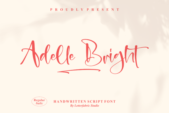 Adelle Bright: A Chic Script Typeface for Modern Editorial Design