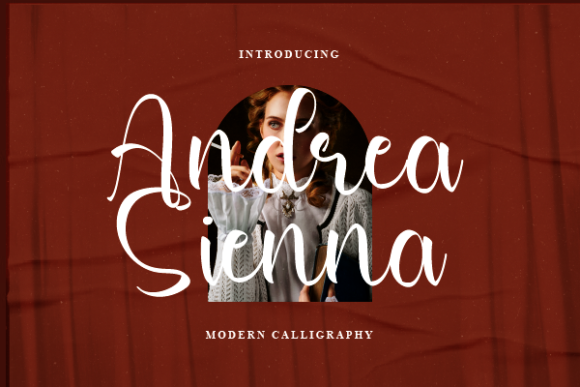 Andrea Sienna: A Delicate Script Font for Editorial Design
