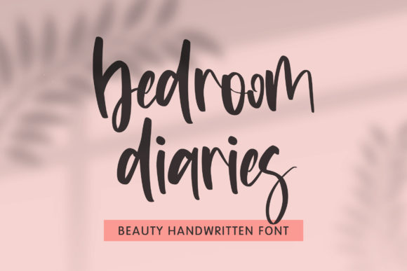 Bedroom Diaries: A Script Handwritten Typeface for Editorial Design