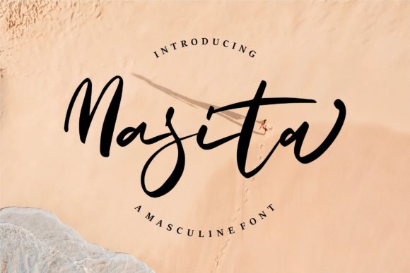 Designing With Masita: A Modern Script Typeface
