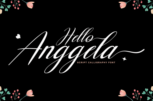 Hello Anggela: A Delicate Script Typeface for Modern Editorial Design