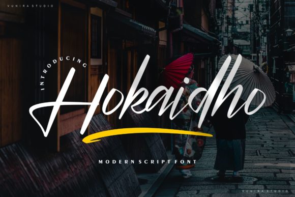 Hokaidho Font Download: A Delicate Script for Elegant Design