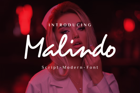 Malindo: A Casual Script Font for Editorial Design