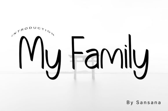 My Family Font for Elegant Business Branding