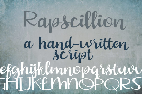 Rapscillion Font for Modern Web Design
