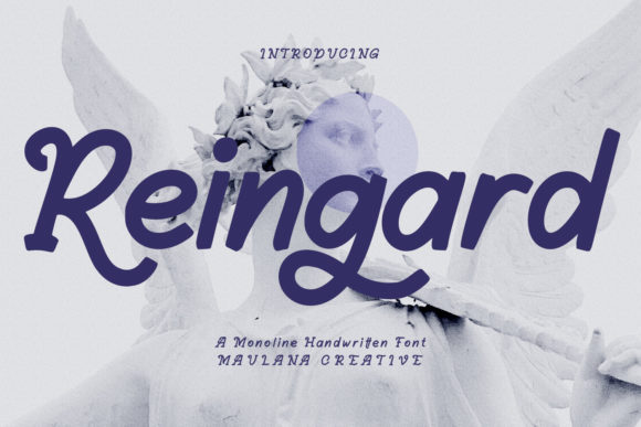 Reingard: A Vintage Script Font for Crafters