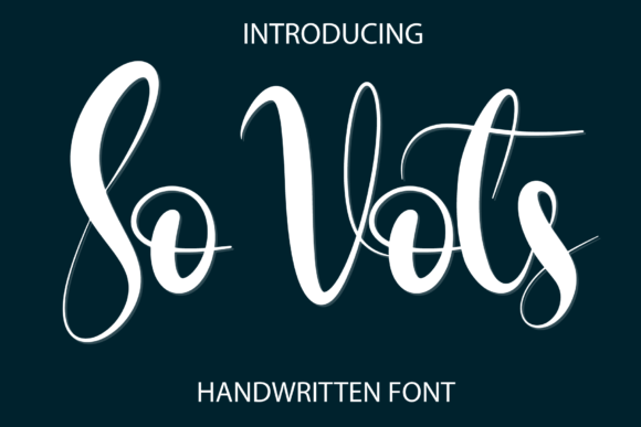 So Vots Font Review for Small Business Branding