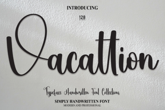 Vacattion Script Font for Editorial Design
