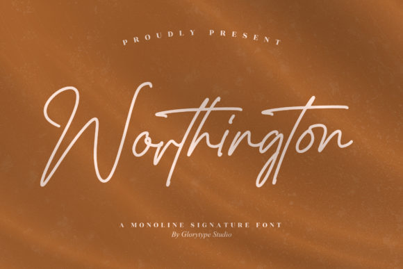 Worthington: The Perfect Slim Script Font for Makers